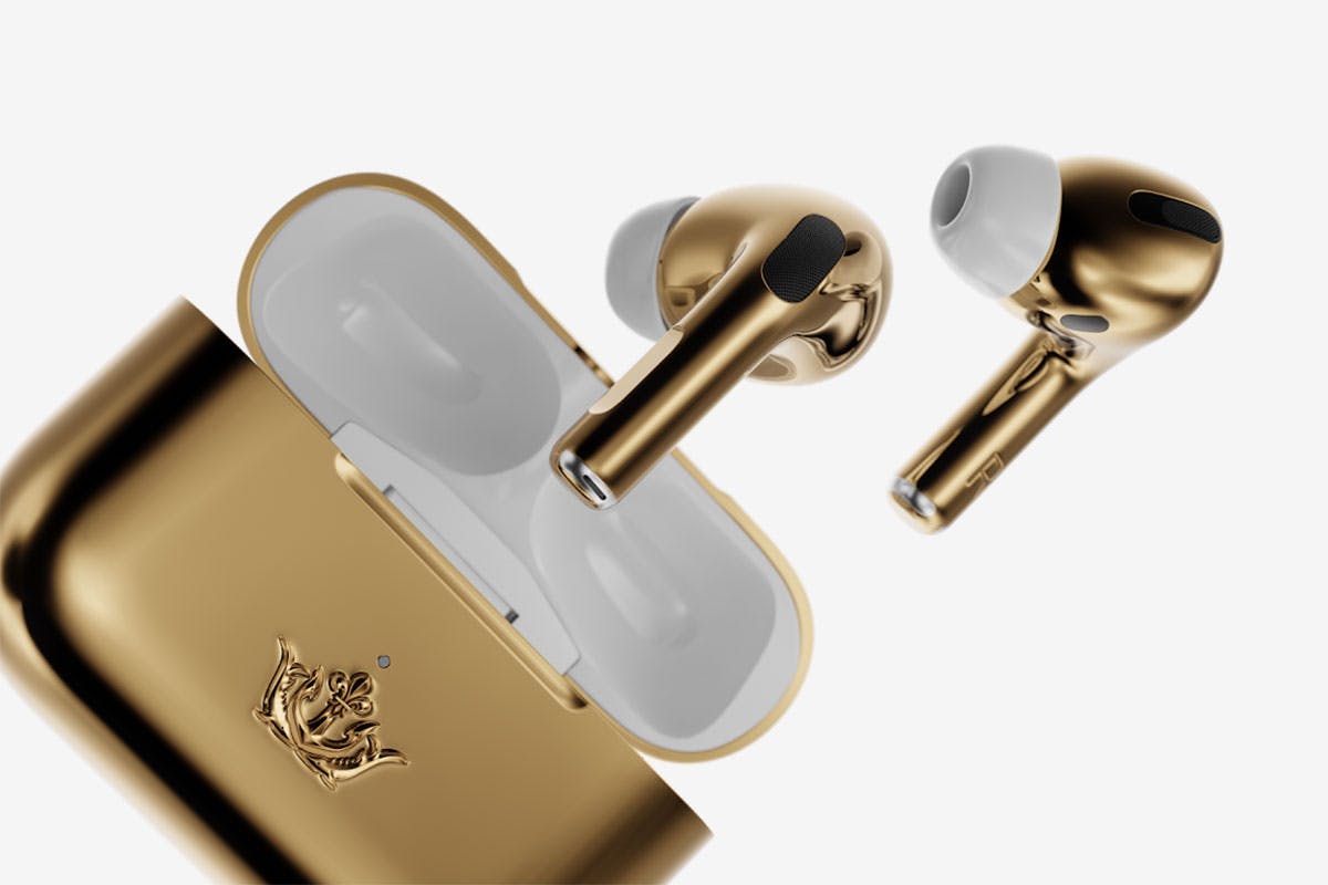 AirPods Pro Are Wrapped in 18-Karat Gold